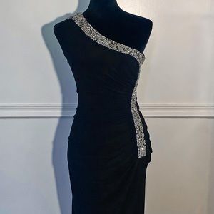 stunning “Betsy & Adam” sparkly black dress!